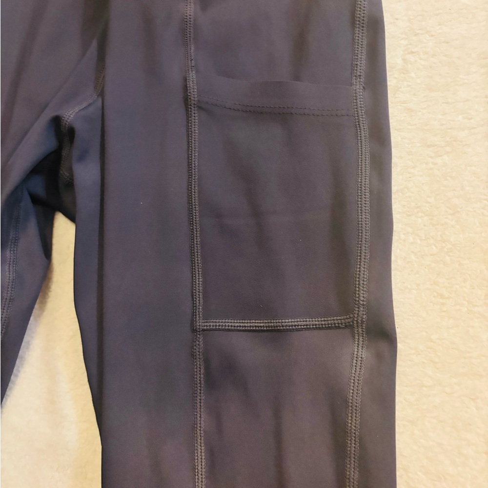 KY&DL Women’s Black High-Waisted Yoga Pants Size Medium NWT - Picture 2 of 6